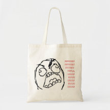 Rage Troll Tote Bags