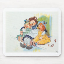 Raggedy Ann's Friends Mouse Pads