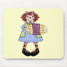Raggedy April Mouse Pad