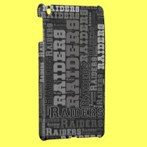 Raiders Text Collage ipad mini cases
