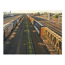 Railroad Yard Postcards