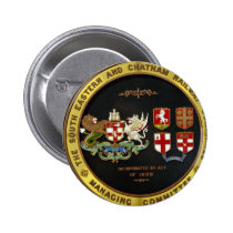 Railway company coat of arms buttons