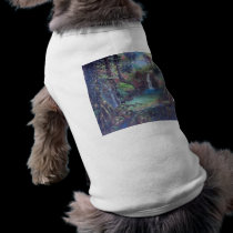 Rain Forest Landscape River Waterfalls Art pet clothing