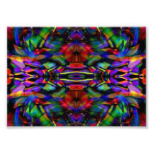Rainbow Abstract Fractal Art Photograph