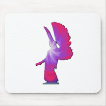 Rainbow Angel Mouse Pads