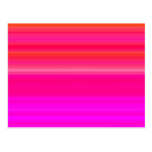 Rainbow Blend in red blue and pink Post Card