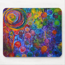 Rainbow Candy Colourful Mousepad