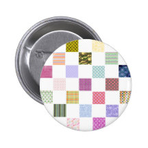Rainbow Chequerboard pattern Pins
