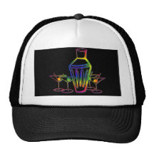 Rainbow Cocktails Hats