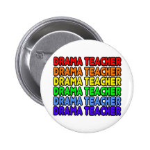 Rainbow Drama Teacher Pin
