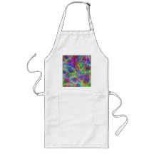Rainbow Electrical Charges Of Light Apron