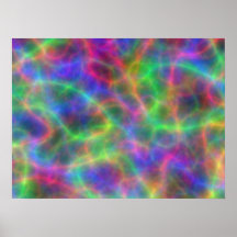 Rainbow Electrical Charges Of Light Posters