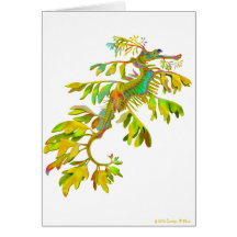 Rainbow Fantasy Leafy Sea Dragon Card