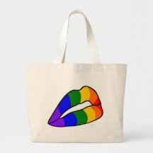 RAINBOW FLAG CANVAS BAG