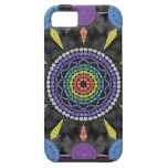 Rainbow Flower Mandala Array Case Case For The iPhone 5