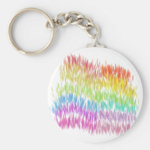 Rainbow Grass Keychain