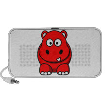 Rainbow Hippo Speakers