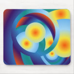 Rainbow Orbs Mousepad