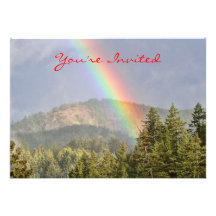 Rainbow Over the Mountains Announcements