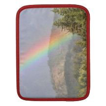 Rainbow Over the Mountains iPad Sleeves