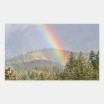 Rainbow Over the Mountains Stickers