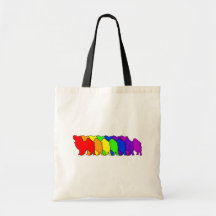 Rainbow Papillon Bags