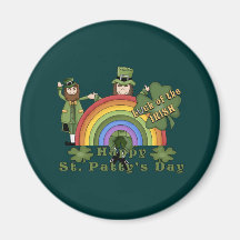 Rainbow Pat Fridge Magnets