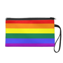 Rainbow Pride Flag Wristlet