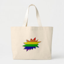 Rainbow Pride Shazzam Design Bag