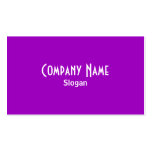 Rainbow Purple Business Card