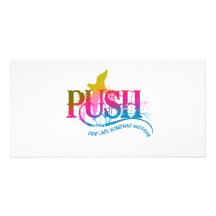 Rainbow PUSH Picture Card