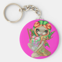 "Rainbow Sherbet Fairy" Keychain