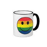 Rainbow Smiley Mugs