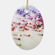 Rainbow Sprinkles Photography Ornament