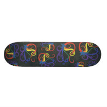 Rainbow Star I Skateboard Deck