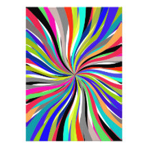 Rainbow swirl announcement