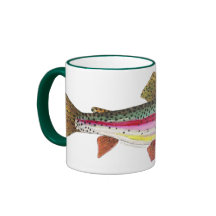Rainbow Trout Fish Coffee Mug