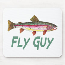 Rainbow Trout Fly Fishing Mousepads
