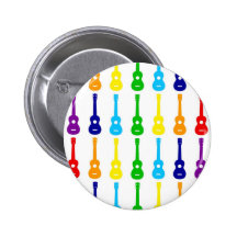 Rainbow Ukes Pin