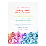 Rainbow Wedding Invitations Online Custom Template invitations