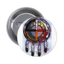 RainbowDRMcatcher.jpg Pinback Buttons