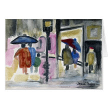 Rainy Day Card