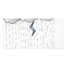 Rainy_Day Customized Photo Card