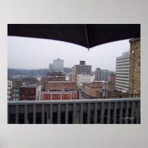 Rainy Knoxville Print