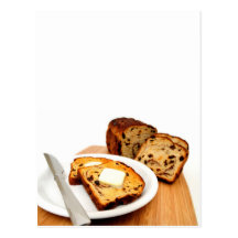 Raisin Bread And Cinnamon Post Cards