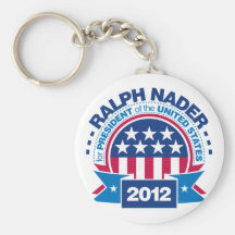 Ralph Nader for President 2012 Keychain