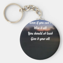 Ralph W  Staples philosophy Keychains