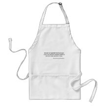 Ralph Waldo Emerson Innovation Quote Apron