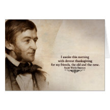 Ralph Waldo Emerson Thank You Card