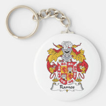 Ramos Family Crest Key Chain